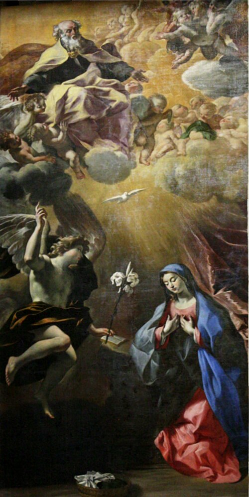 Verkündigung des Herrn, 1636, Giovanni Lanfranco