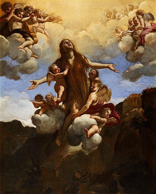 Assunzione della Maddalena, 1616, Giovanni Lanfranco