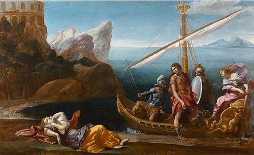 L’addio di Rinaldo ad Armida, 1614, Giovanni Lanfranco
