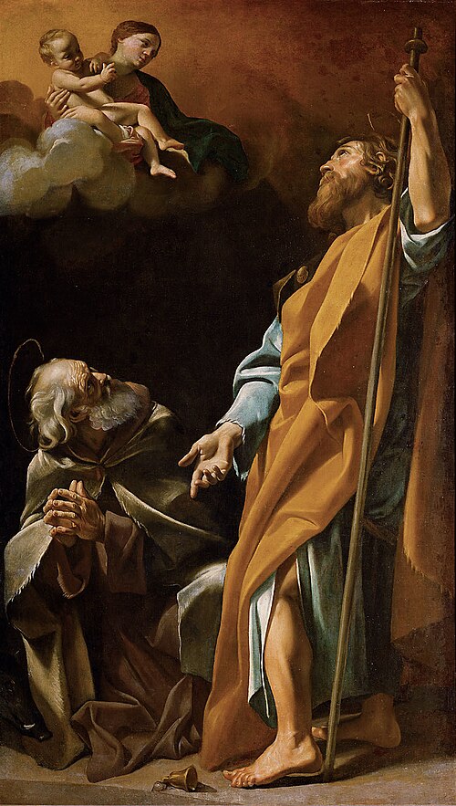 Vierge à l'Enfant, 1622, Giovanni Lanfranco