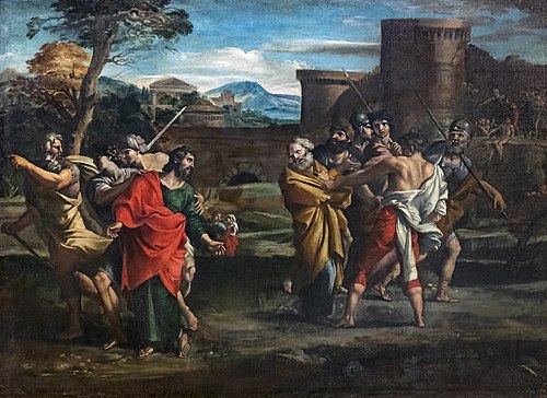 La séparation de Saint Pierre et de Saint Paul, 1623, Giovanni Lanfranco