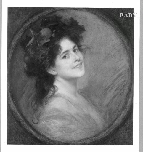Mädchenporträt, 1892, Friedrich August von Kaulbach