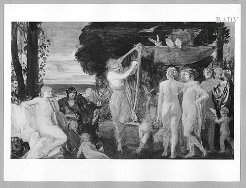 The Muses, 1875, Friedrich August von Kaulbach