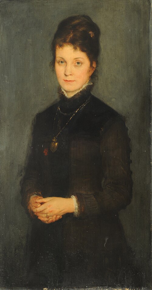 Retrato de señora, , Friedrich August von Kaulbach