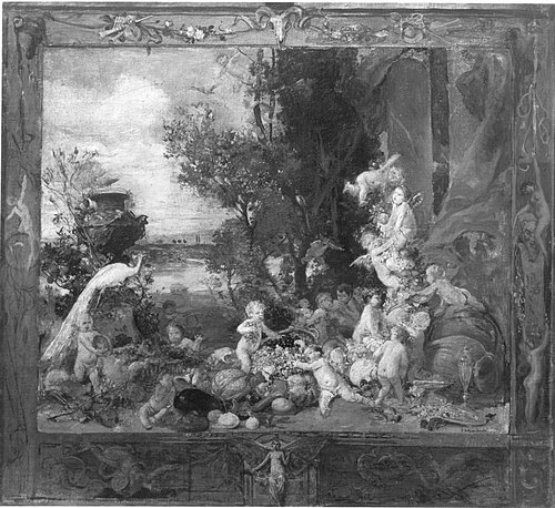 Theatervorhang, 1889, Friedrich August von Kaulbach