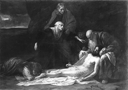 Grablegung Christi, 1891, Friedrich August von Kaulbach