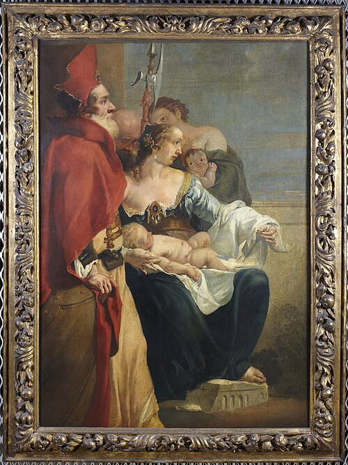Joash and Jehosheba, , Francesco Fontebasso