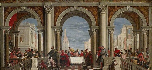 The Feast in the House of Levi, , Francesco Fontebasso