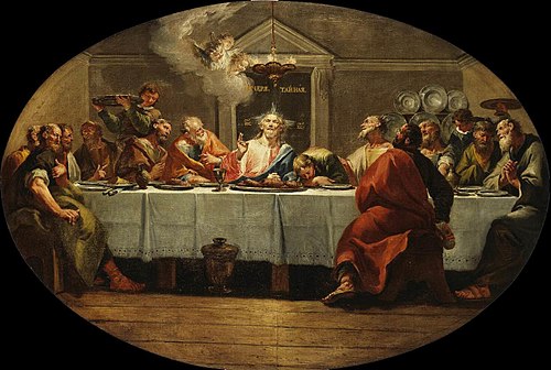 La Cène, 1762, Francesco Fontebasso