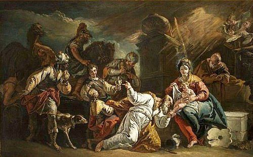L'Adoration des mages, 1701, Francesco Fontebasso