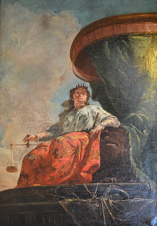 Allégorie de la Justice, 1745, Francesco Fontebasso