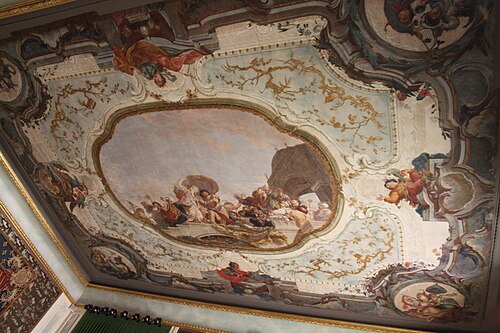 Plafond d'une grande salle d'un palais, 1750, Francesco Fontebasso