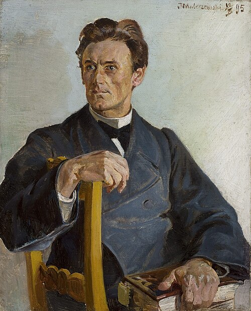 Portrait of priest Henryk Radomiński (ca.1870–after 1925), 1895, Jacek Malczewski