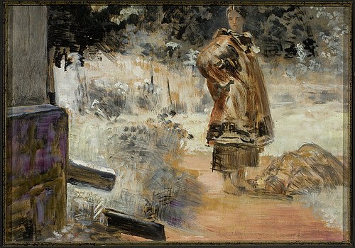 Poisoned water well, sketch, 1909, Jacek Malczewski