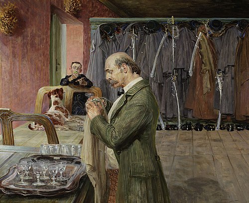My life – central section of the triptych, 1911, Jacek Malczewski
