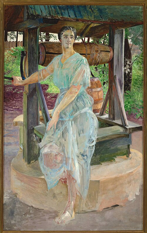 Power of the source, 1914, Jacek Malczewski