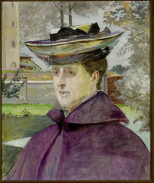 Portrait of artist’s wife, 1920, Jacek Malczewski