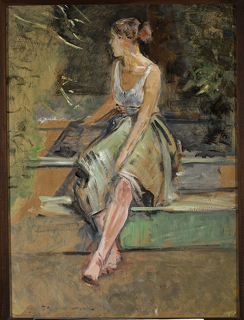 Study of a girl, 1918, Jacek Malczewski