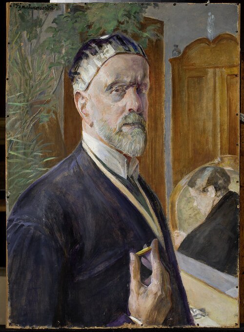 Autoportrait, 1925, Jacek Malczewski