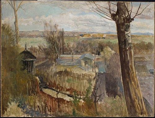 Landscape from Salwator, 1911, Jacek Malczewski