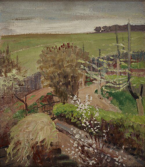 Spring Landscape from the Countryside, 1900, Jacek Malczewski