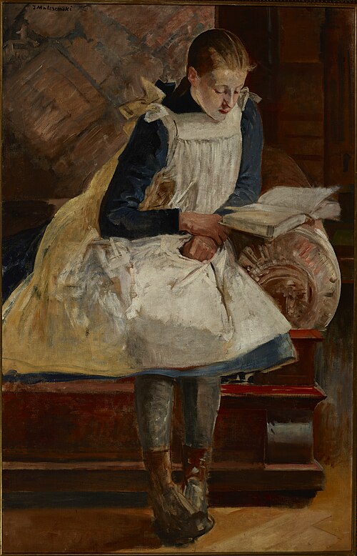 Portrait of Artist's Daughter Julia, 1902, Jacek Malczewski