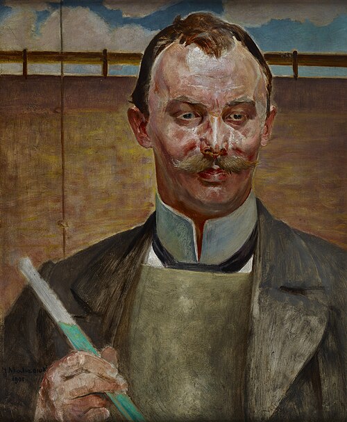 Portrait of Alfred Stepek, 1901, Jacek Malczewski