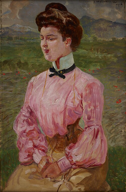 Portrait of a Young Lady, 1906, Jacek Malczewski