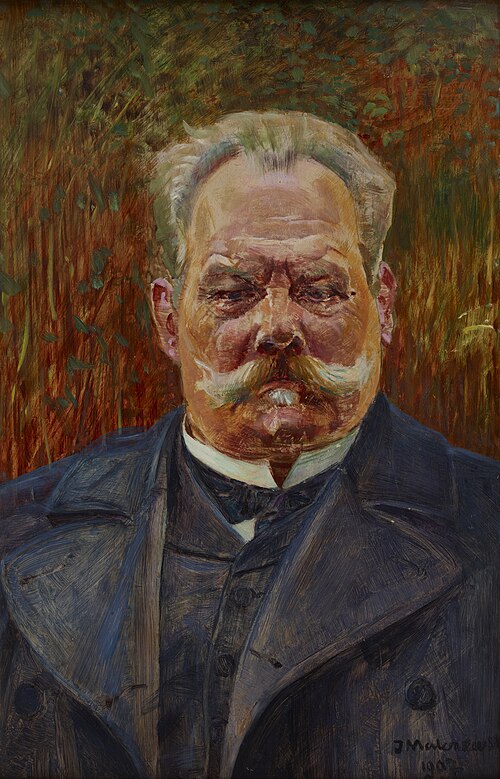 Portrait of Leon Schenrich, 1907, Jacek Malczewski