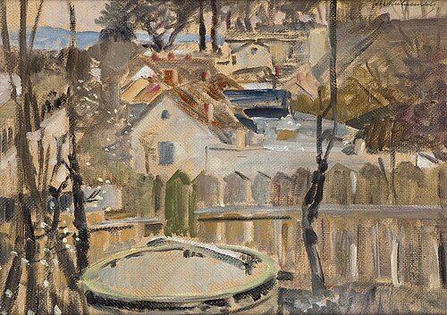 Landscape with a Well, 1900, Jacek Malczewski