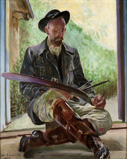 My Models – Triptych (Central Part), 1909, Jacek Malczewski