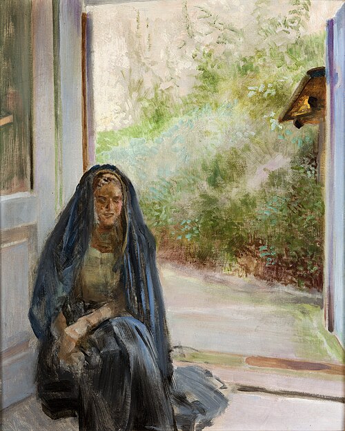 My Models – Triptych (Right Part), 1909, Jacek Malczewski