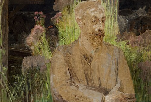 Portrait Study (Stanisław Dębicki – Artist, Painter), 1914, Jacek Malczewski