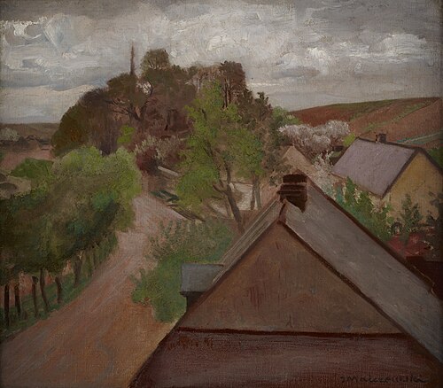 Country Landscape with a Road, 1900, Jacek Malczewski