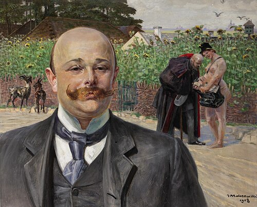 The Postwoman, , Jacek Malczewski