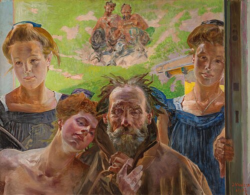 The Sibirjak Song, 1907, Jacek Malczewski