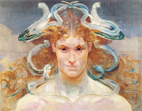 Méduse, 1900, Jacek Malczewski
