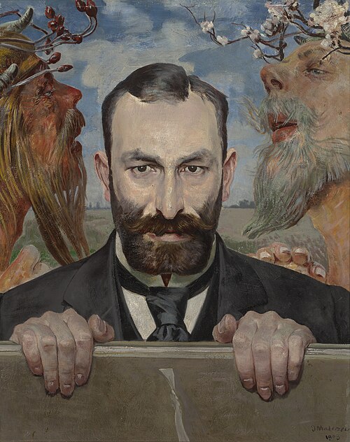 Portrait of Feliks Jasieński, 1903, Jacek Malczewski