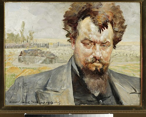 Portrait of Jan Kasprowicz., 1903, Jacek Malczewski