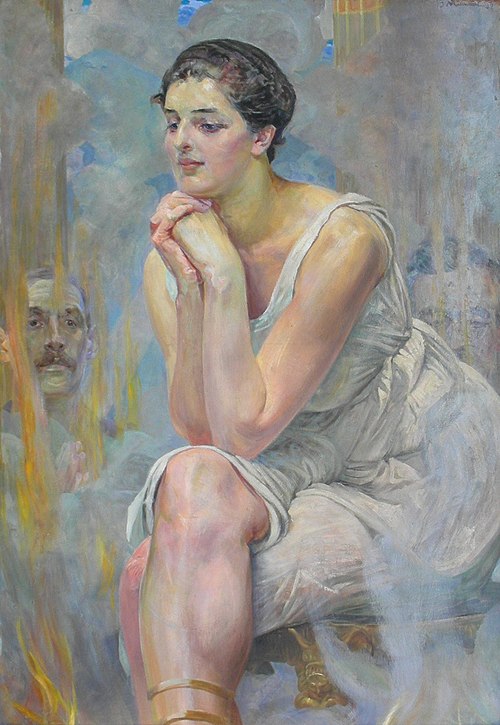 Pythie, 1917, Jacek Malczewski