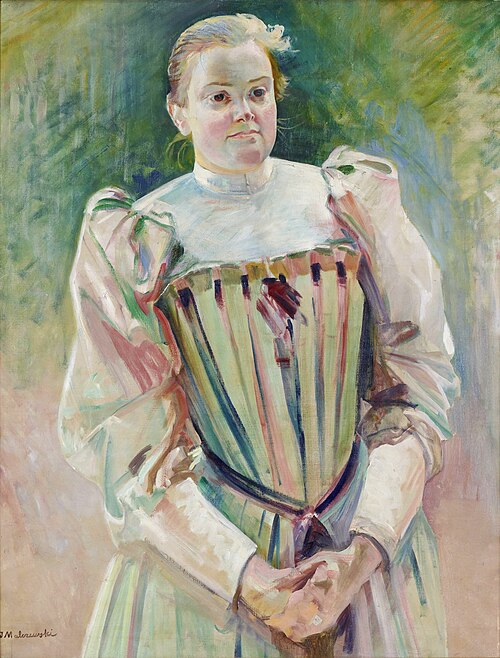 Portret siostry Bronisławy, 1890, Jacek Malczewski