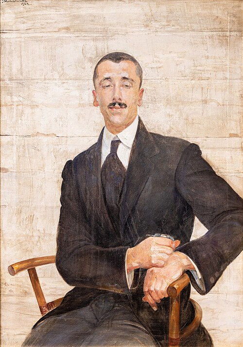 Portret doktora Romana Soczyńskiego, 1922, Jacek Malczewski