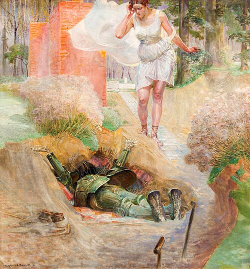 Ad Astra, 1917, Jacek Malczewski