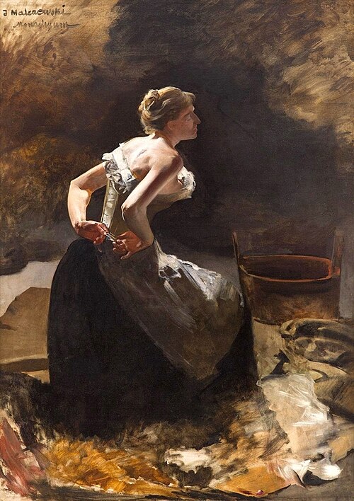Foot swilling., 1887, Jacek Malczewski
