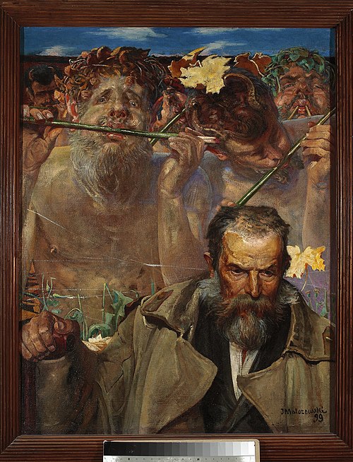 The story of a song (Portrait of Adam Asnyk)., 1899, Jacek Malczewski