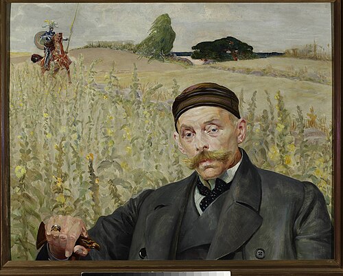 Portrait of Wacław Karczewski, 1906, Jacek Malczewski