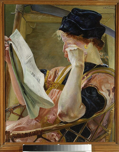 Model., 1907, Jacek Malczewski