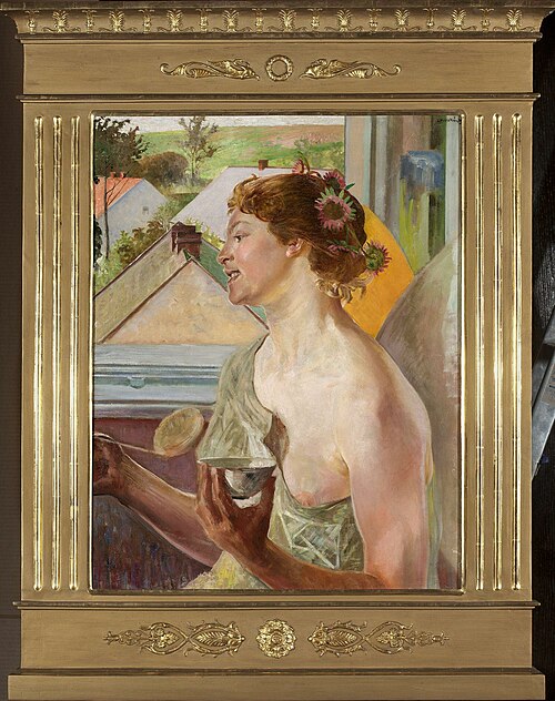 Soap bubbles (Woman with a cup), 1901, Jacek Malczewski