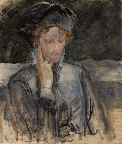 Portrait of Maria Bal (Maria Balowa), 1907, Jacek Malczewski