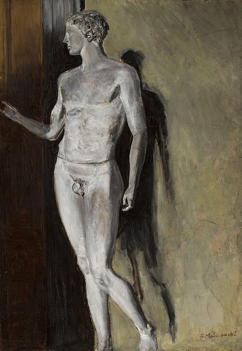 Study of a classical sculpture, 1901, Jacek Malczewski